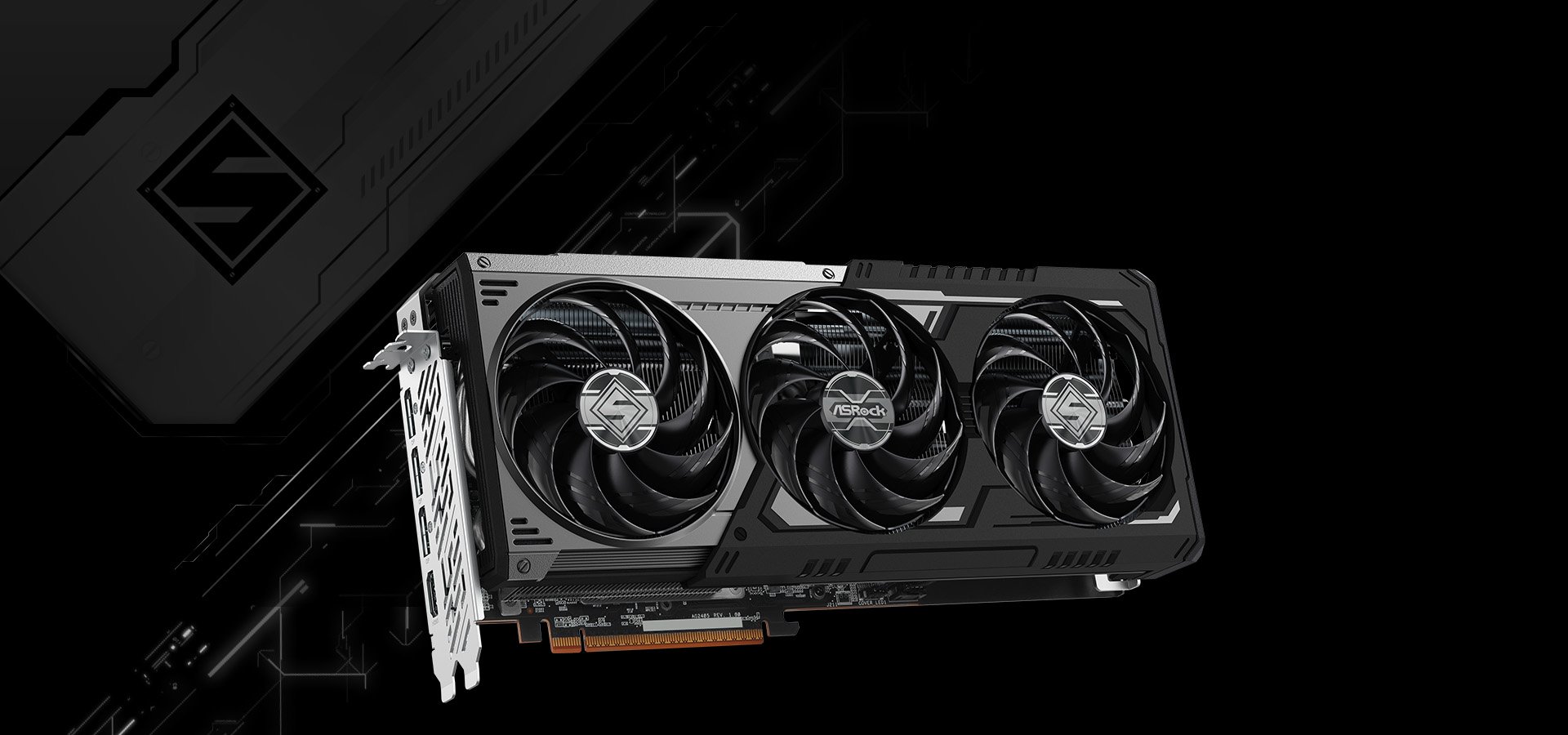 Buy ASRock RX 9070 XT Steel Legend Dark 16GB Graphics Card